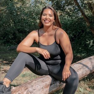 NWT Girlfriend Collective Unitard Black